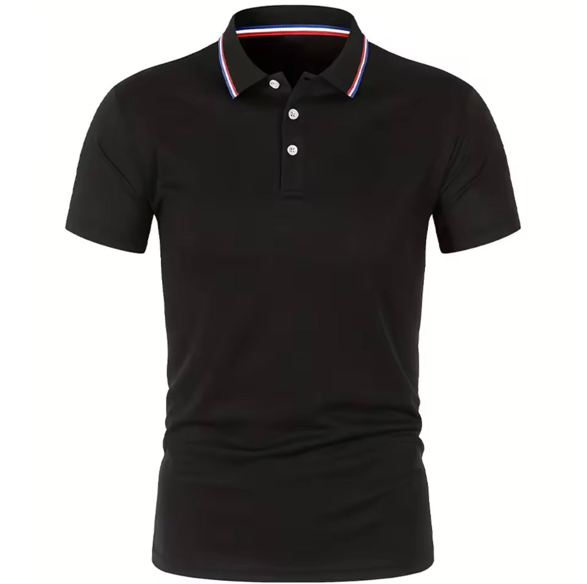 Men's Summer Casual Breathable Comfortable Polo Shirt Men's Solid Color High Quality Short Sleeve T-Shirt